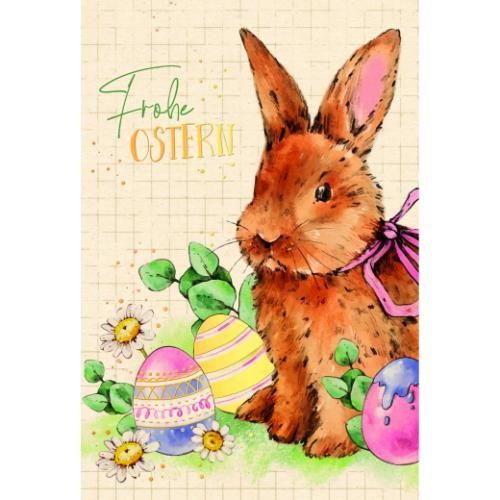 Ostern green line - line, unverpackte