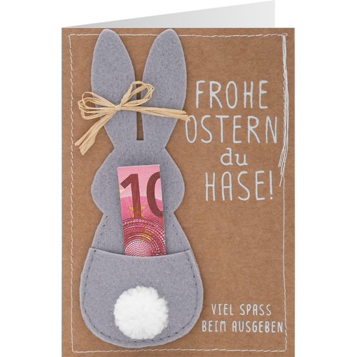 Frohe ostern karte hase - frohe,