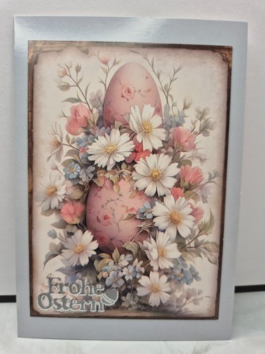 Karte frohe ostern - karte,