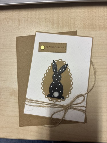 Handgemachte osterkarte frohe - handgemachte,