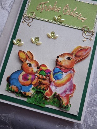 Grusskarte frohe ostern - ostern, 3