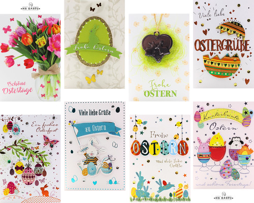 Karte ostern grußkarte - karte,