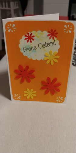 Glückwunschkarte frohe ostern - glückwunschkarte,