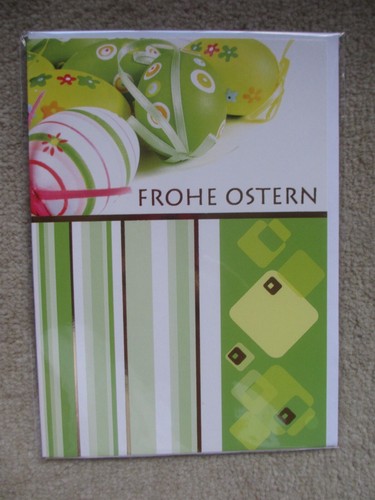 Frohe ostern grußkarte ovp - frohe,