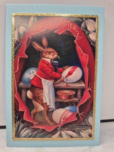 Karte frohe ostern hase - frohe,
