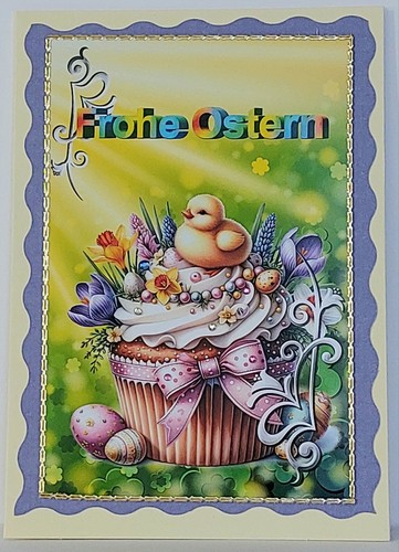 Grusskarte frohe ostern - grusskarte,