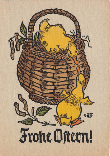 Künstlerkarte frohe - ak,