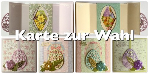Grußkarte frohe ostern - grußkarte,,