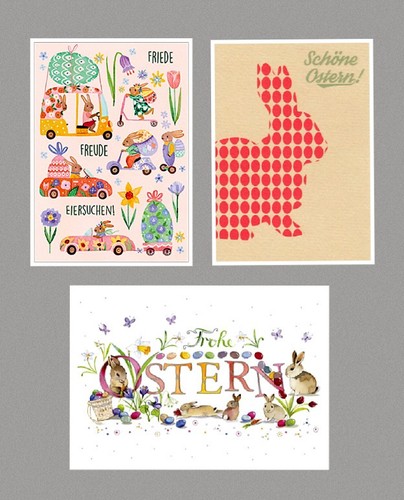Postkarte frohe ostern friede - *postkarte*frohe, ostern*friede