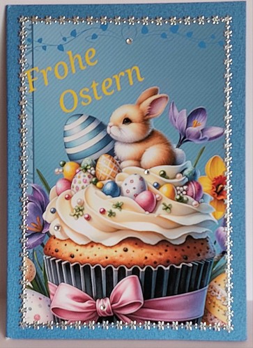 Grusskarte frohe ostern - frohe, karte
