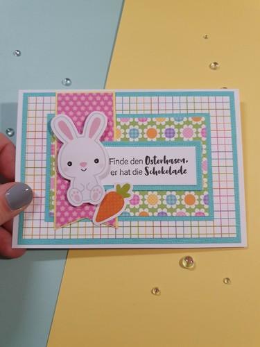 Handgemachte osterkarte - handgemachte,