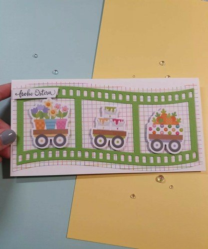 Handgemachte osterkarte - handgemachte,