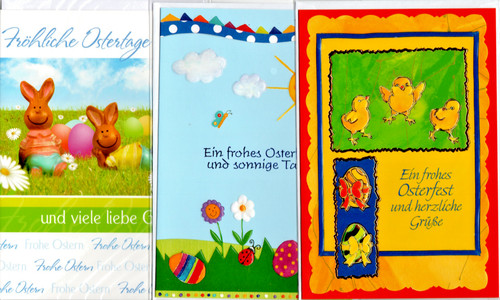 Osterkarten ostergruß - 3,
