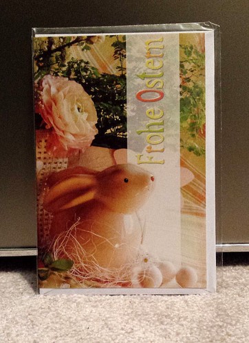 Grußkarte frohe ostern - grußkarte,