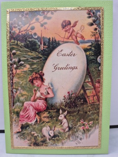 Karte frohe ostern - karte,