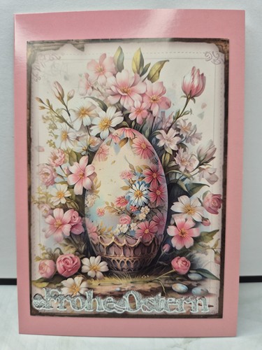 Karte frohe ostern mit - karte,