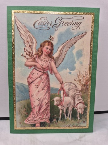 Karte frohe ostern engel - frohe,