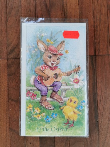 Frohe ostern osterkarte hase - ostern,