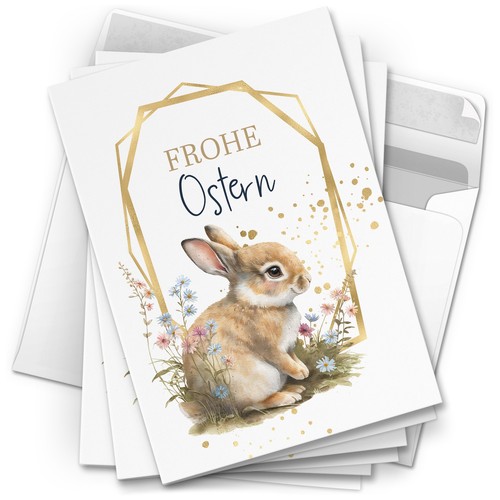 Osterkarten mit umschlag - 10,