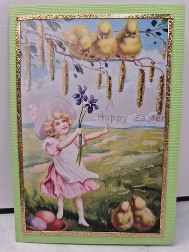 Karte frohe ostern kücken - frohe,