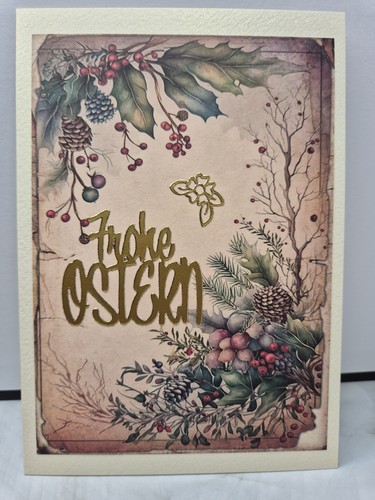 Karte frohe ostern - frohe,