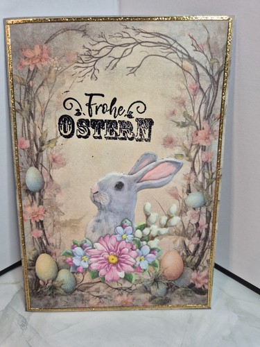 Osterkarte ostern karte neu - ostern,
