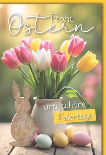 Ostern grußkarte mit - mit, umschlag