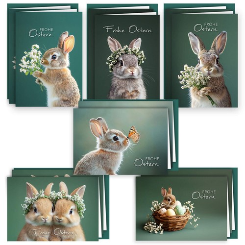 12er osterkarten set - 12er,